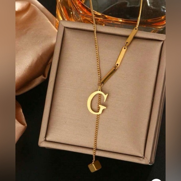G by Guess Titanium Steel Choker Necklace - Picture 1 of 5